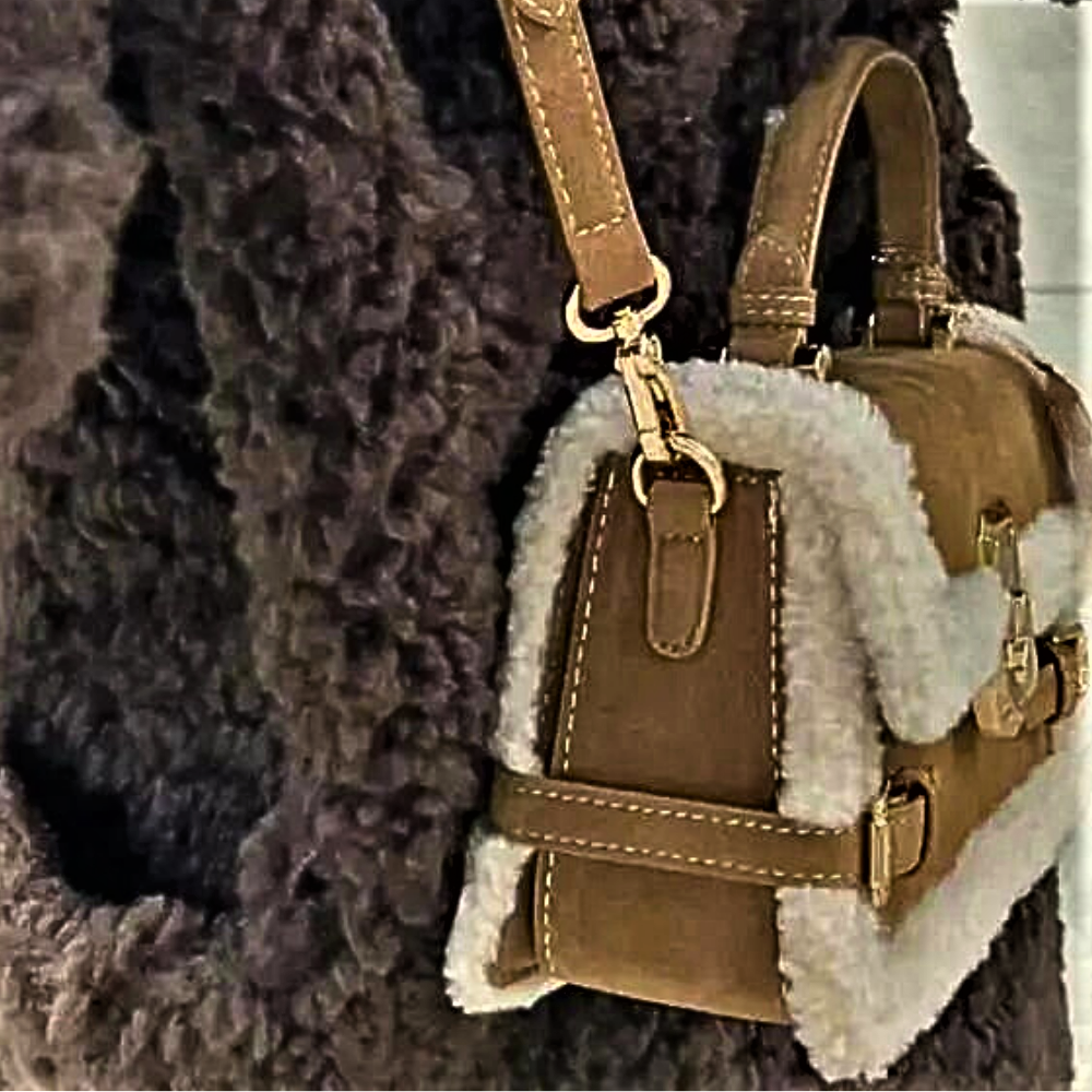 Mini bolso estilo otoño/invierno y textura refinada