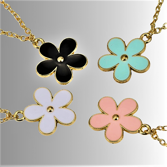 Collar "Flor de primavera" Dale color a tu vida