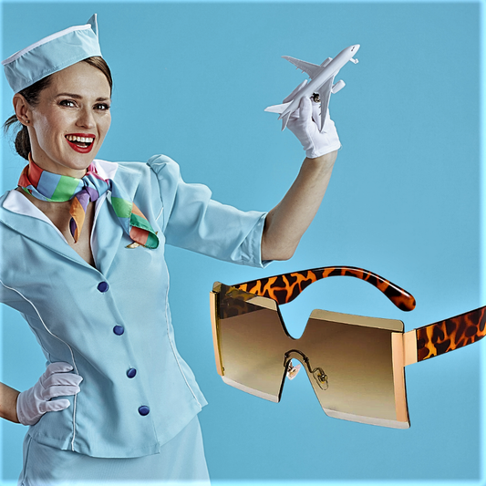 Occhiali da Sole Quadrati Oversize Eleganza e Design