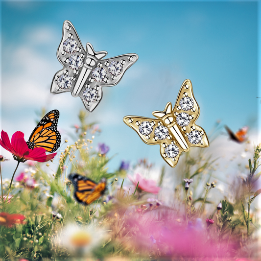 Orecchini "Ali di Luce" con Moissaniti D Color VVS1