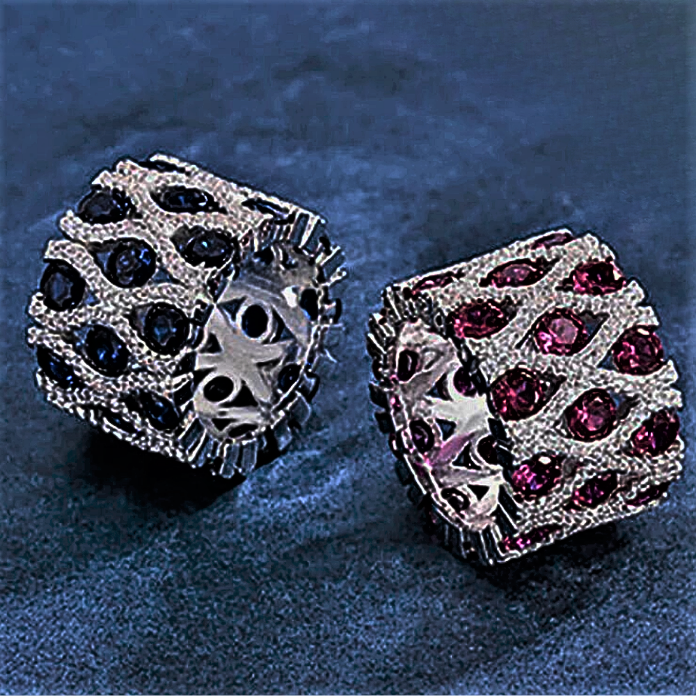 Anillo "Gem Eye" Una mirada brillante al mundo