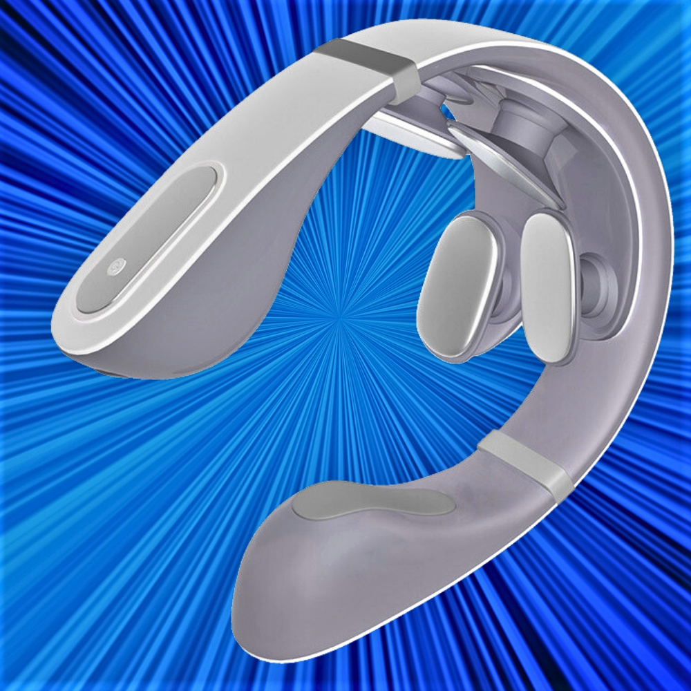 Masajeador de cuello electrónico inalámbrico Shiatsu 4D