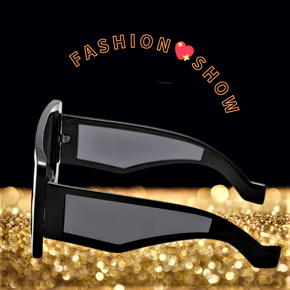Gafas de sol "Avant-Garde" con montura de moda de gran tamaño