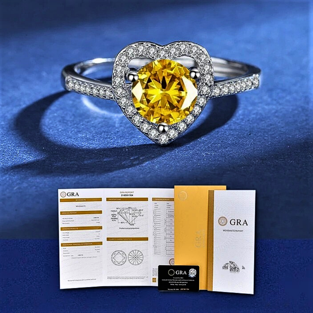 Solitario con Moissanite da 0.50 o 1 carato: 12 Combinazioni di Stile e Luce Infinita