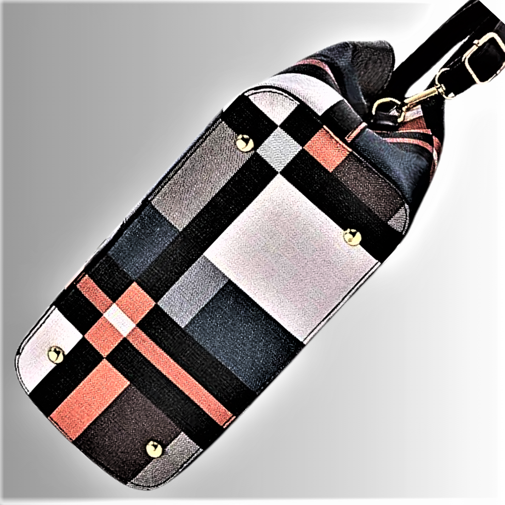 Bolso de moda de tela multicolor La originalidad se une a la modernidad