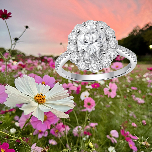 Mini Collezione di Anelli con Gemme Premium e Moissaniti D Color