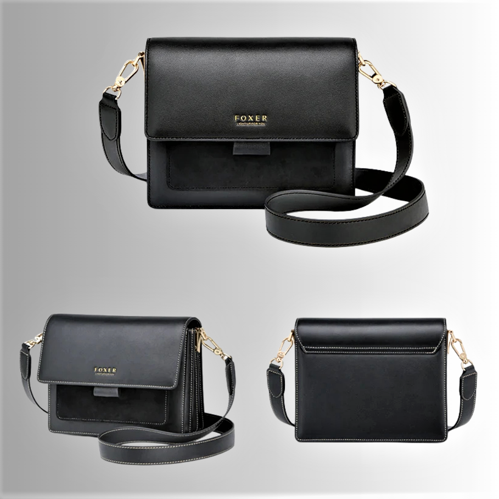 Mini Bag a Soffietto in Pelle di Vitellino