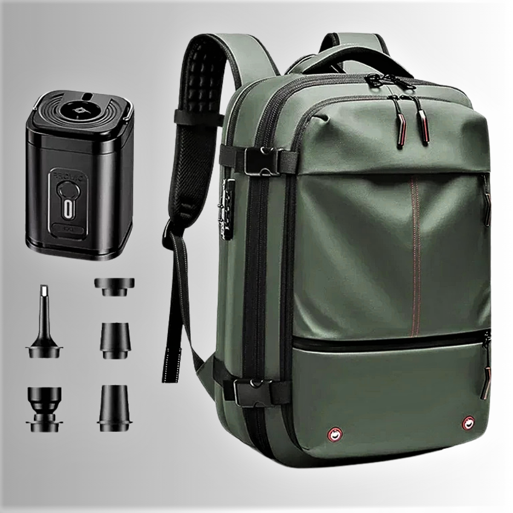 Mochila expandible con bomba de vacío 3 en 1: la innovación revoluciona tus viajes