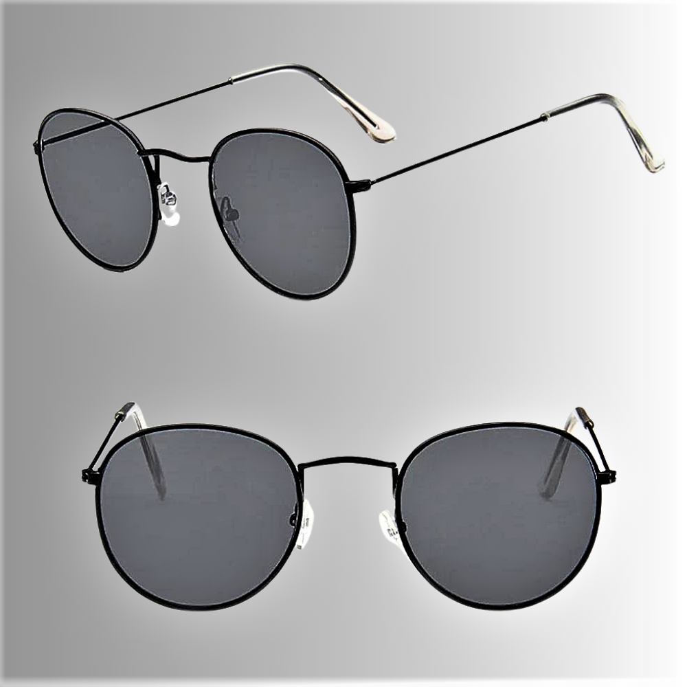 Gafas de sol "Pilot" Elegancia y color en metal