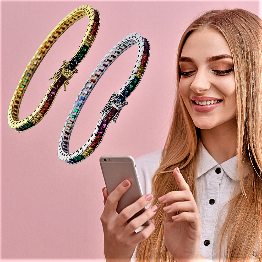 Las pulseras "Rainbow Shade" aportan colores a tu vida