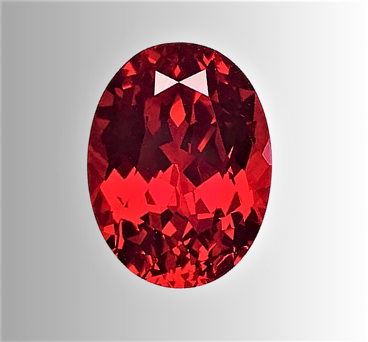 Rubino Lab Grown Taglio Ovale