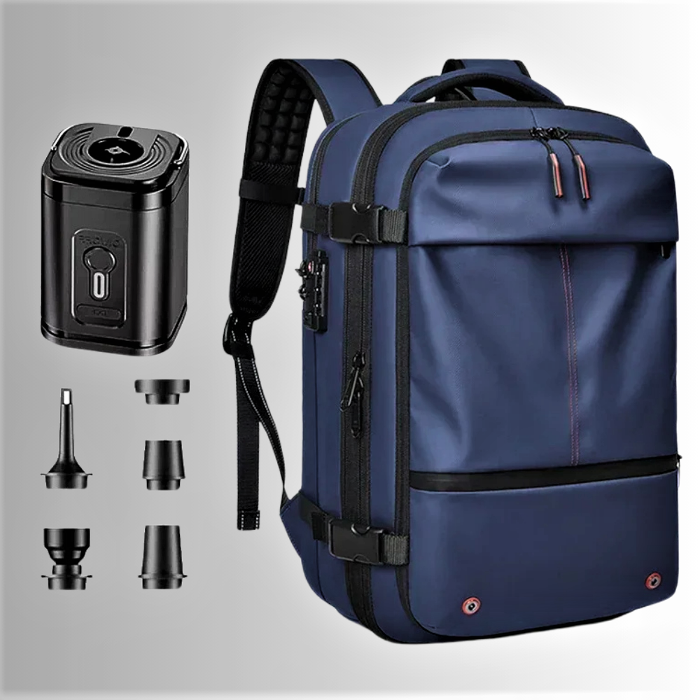 Mochila expandible con bomba de vacío 3 en 1: la innovación revoluciona tus viajes