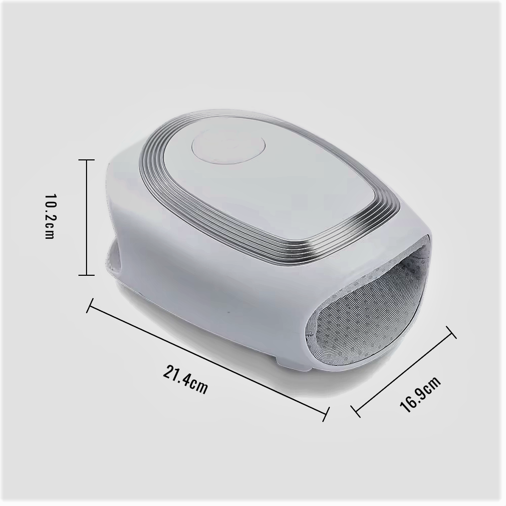Dispositivo médico electrónico para masajes de masoterapia, shiatsu y acupuntura para manos y muñecas