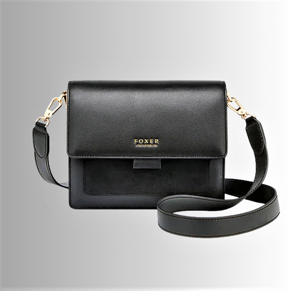 Mini Bag a Soffietto in Pelle di Vitellino
