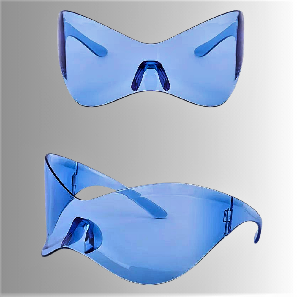 Gafas de sol "Full Frame Air" de estilo punk y de lujo