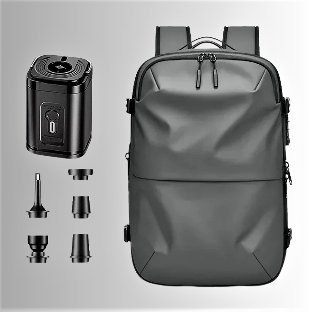 Mochila expandible con bomba de vacío 3 en 1: la innovación revoluciona tus viajes