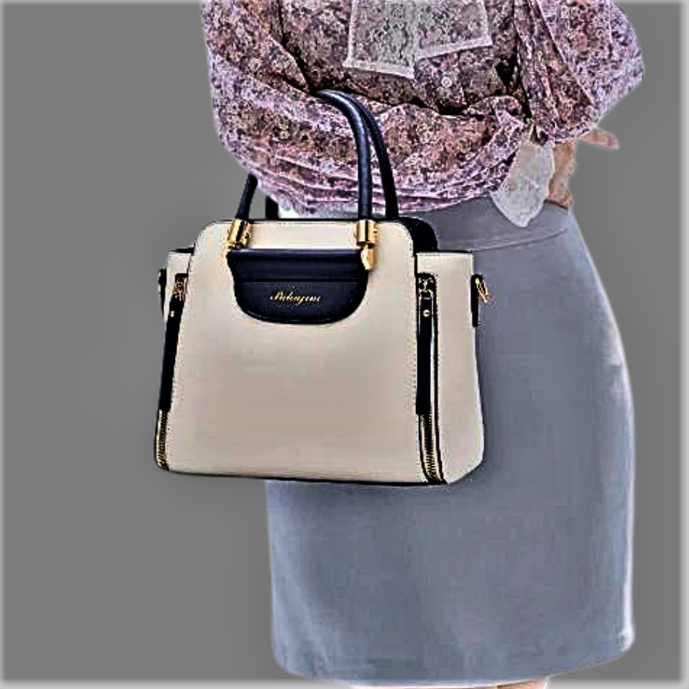 Bolso Bicolor Un Toque Elegante De Clase