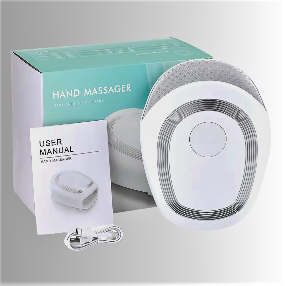 Dispositivo médico electrónico para masajes de masoterapia, shiatsu y acupuntura para manos y muñecas