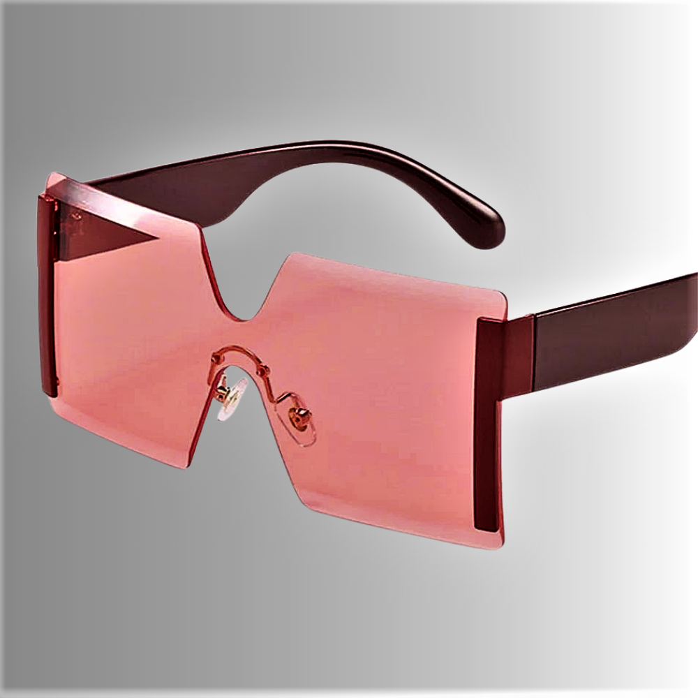 Gafas de sol cuadradas de gran tamaño, elegancia y diseño