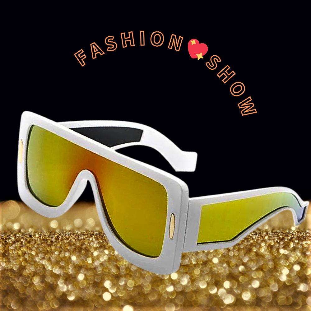 Gafas de sol "Avant-Garde" con montura de moda de gran tamaño