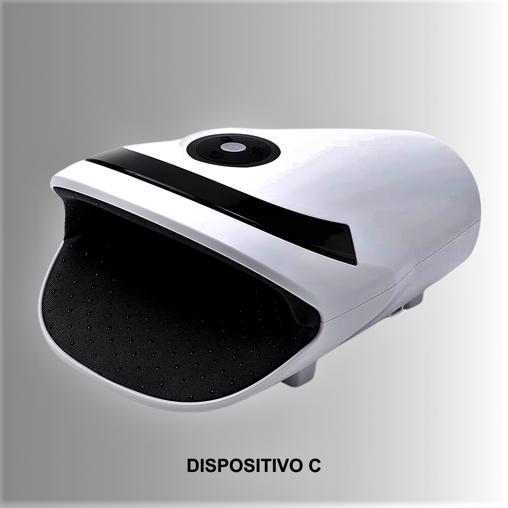 Dispositivo médico electrónico para masajes de masoterapia, shiatsu y acupuntura para manos y muñecas