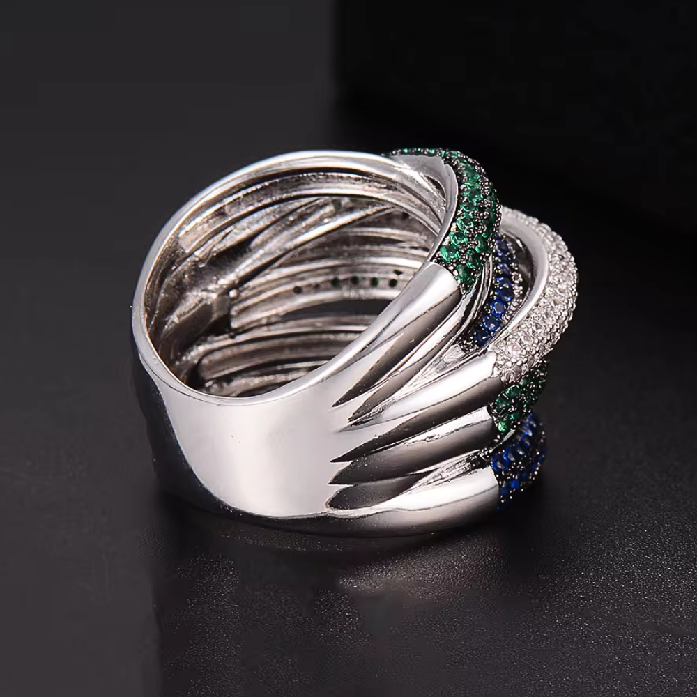 Fascia "Arcobaleno di Eleganza": Un Trionfo di Design, Stile e Colore