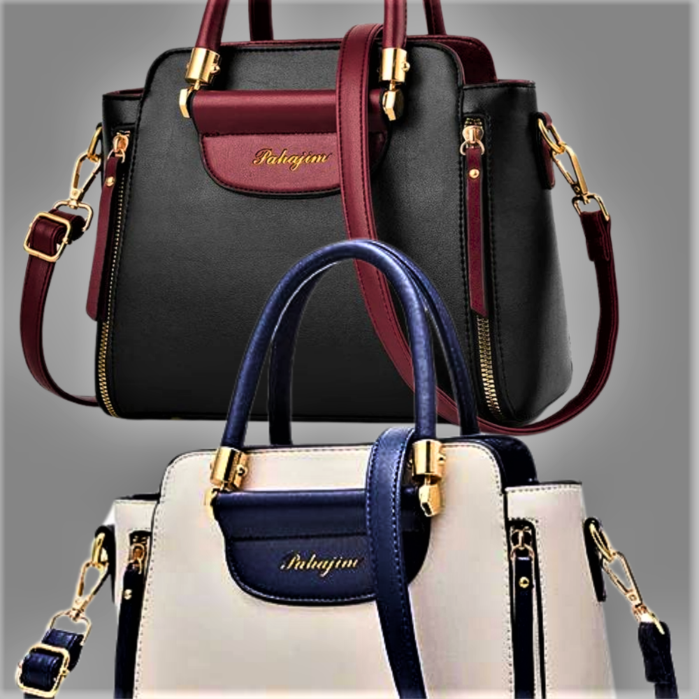 Bolso Bicolor Un Toque Elegante De Clase