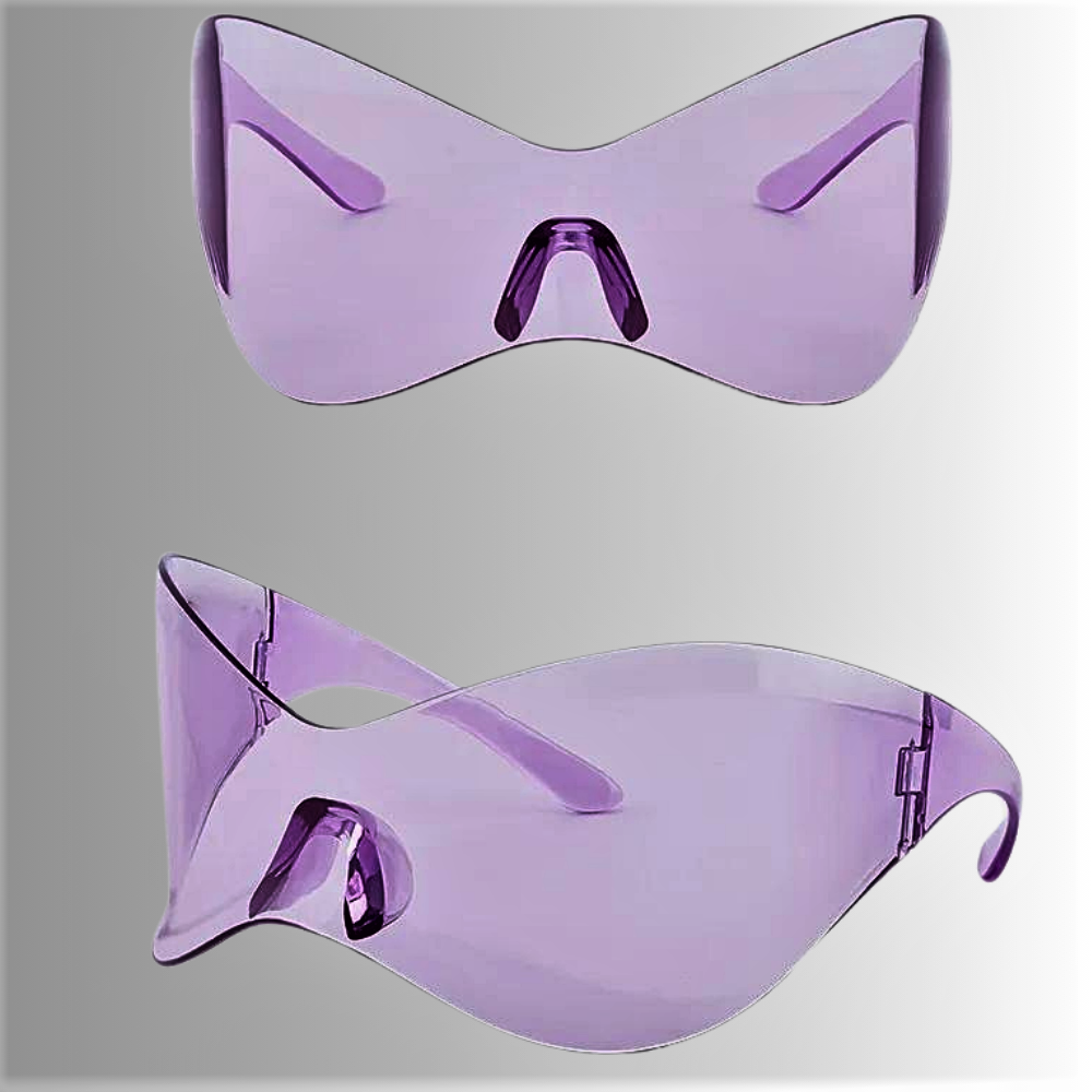 Gafas de sol "Full Frame Air" de estilo punk y de lujo
