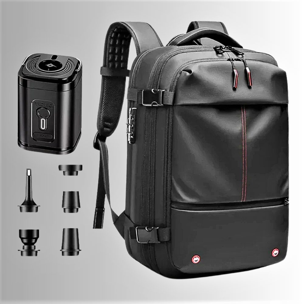 Mochila expandible con bomba de vacío 3 en 1: la innovación revoluciona tus viajes