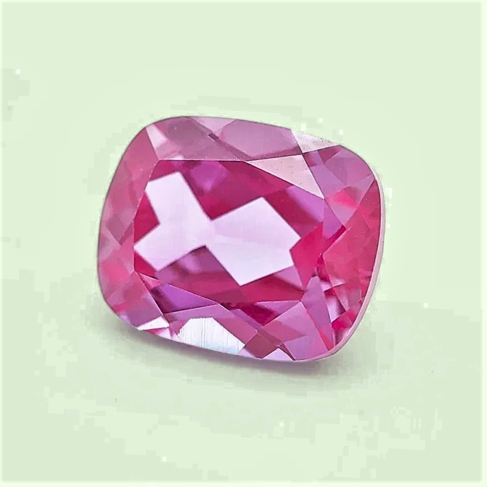 Alessandrite Lab Grown Taglio Cuscino Allungato