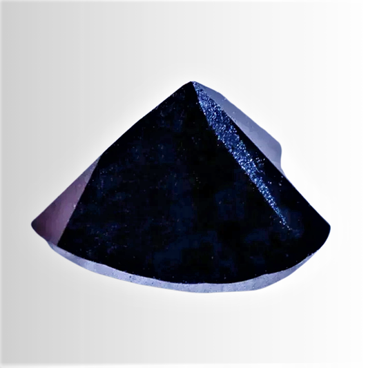 Moissanite Nera Taglio Cuore Certificata