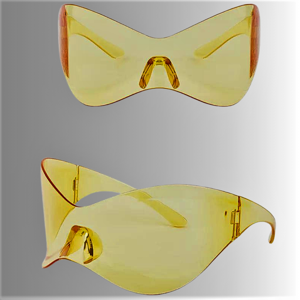 Gafas de sol "Full Frame Air" de estilo punk y de lujo
