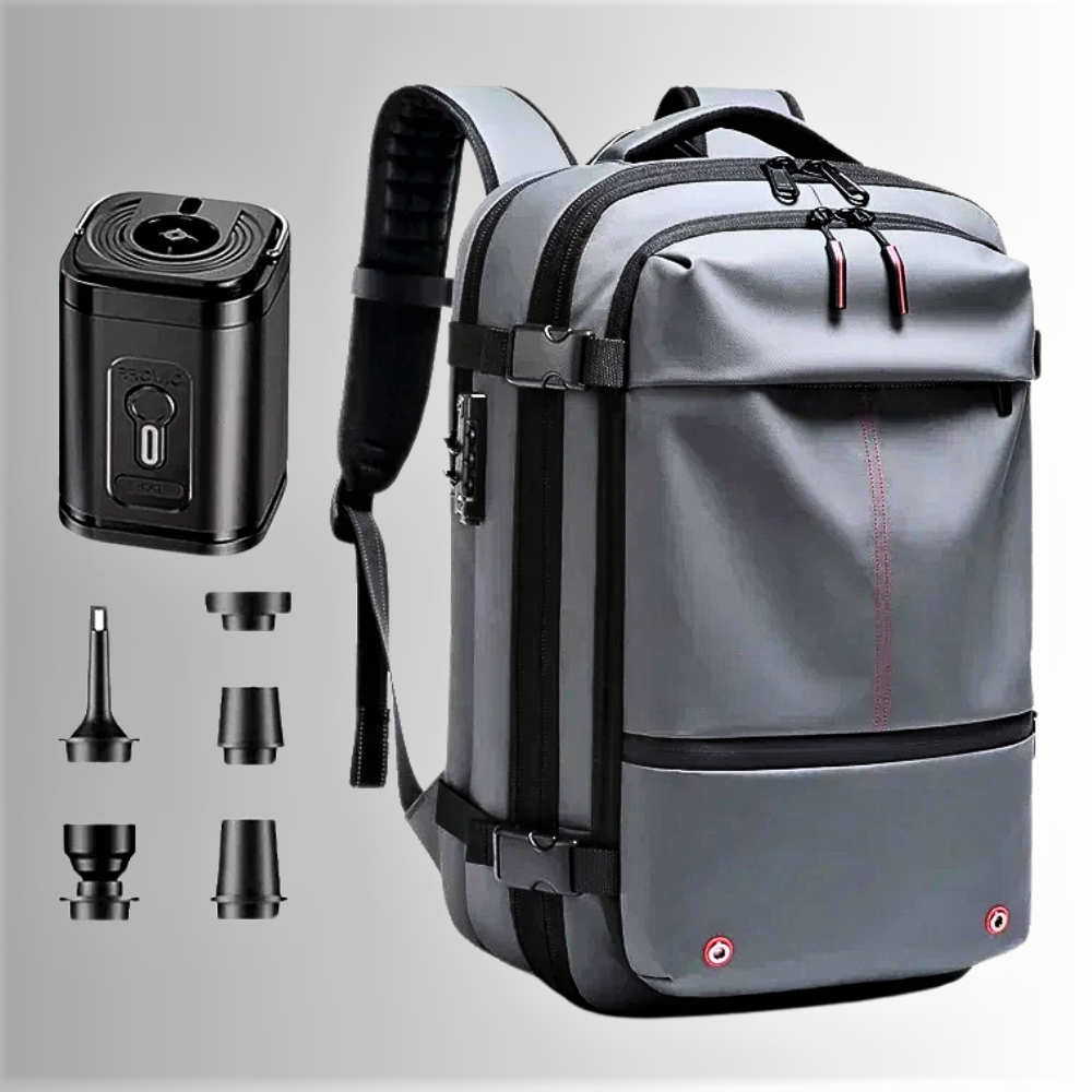Mochila expandible con bomba de vacío 3 en 1: la innovación revoluciona tus viajes