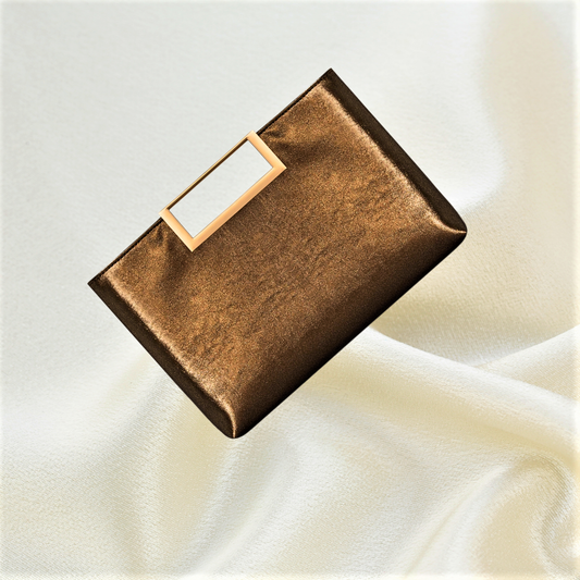 Pochette da Sera Rettangolare in Similpelle