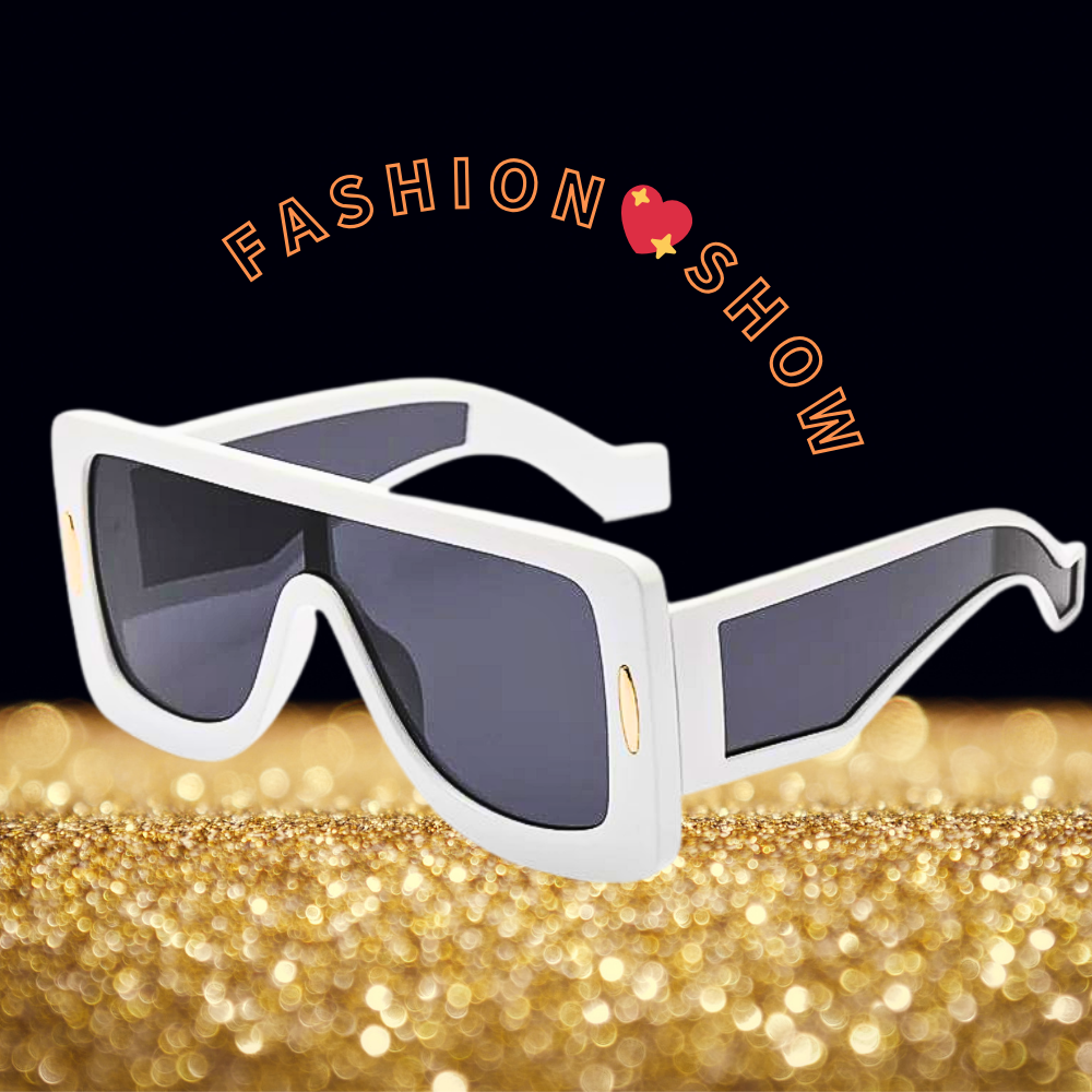 Gafas de sol "Avant-Garde" con montura de moda de gran tamaño
