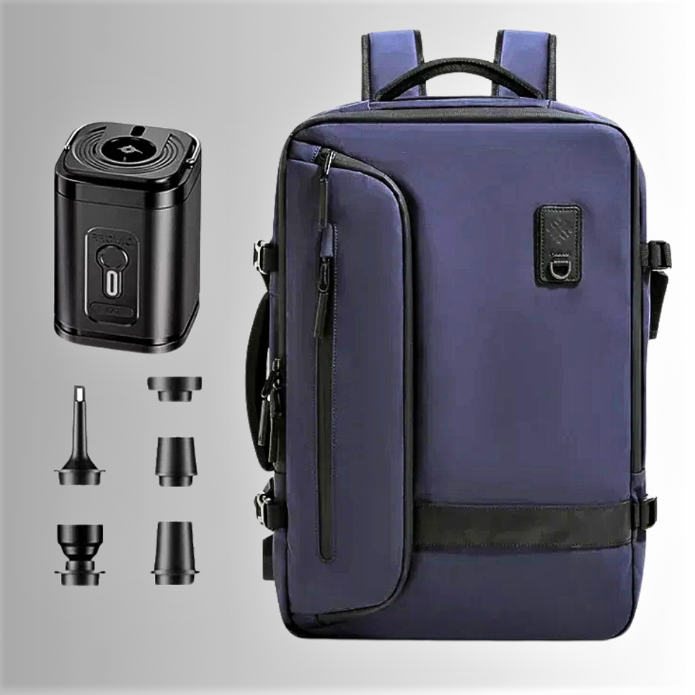 Mochila expandible con bomba de vacío 3 en 1: la innovación revoluciona tus viajes
