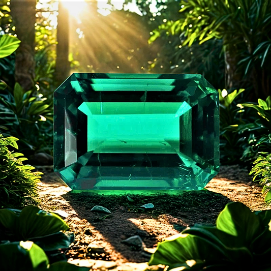 Smeraldi Colombiani Lab Grown Taglio Smeraldo