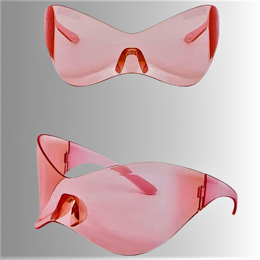 Gafas de sol "Full Frame Air" de estilo punk y de lujo