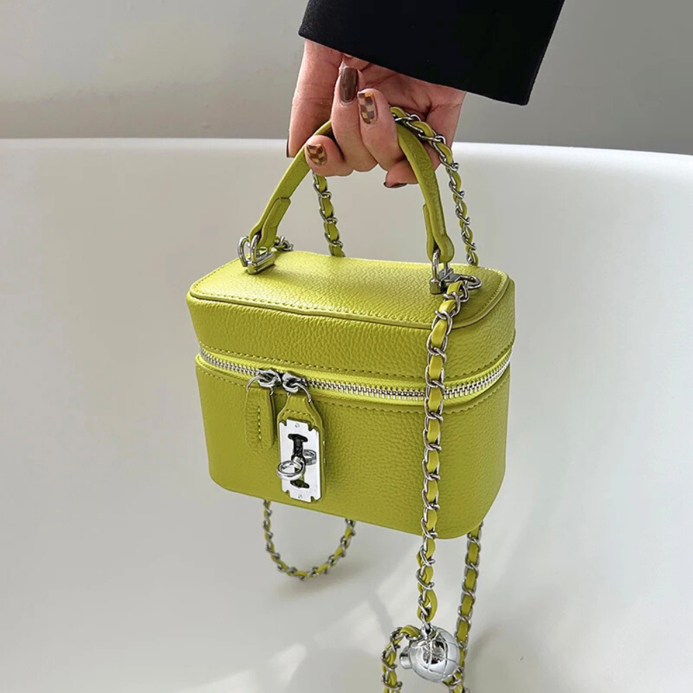 Mini Borsa a Bauletto in Similpelle