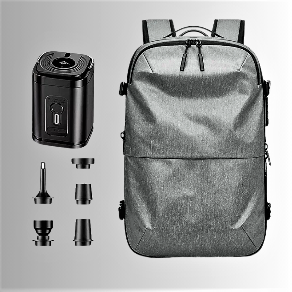 Mochila expandible con bomba de vacío 3 en 1: la innovación revoluciona tus viajes
