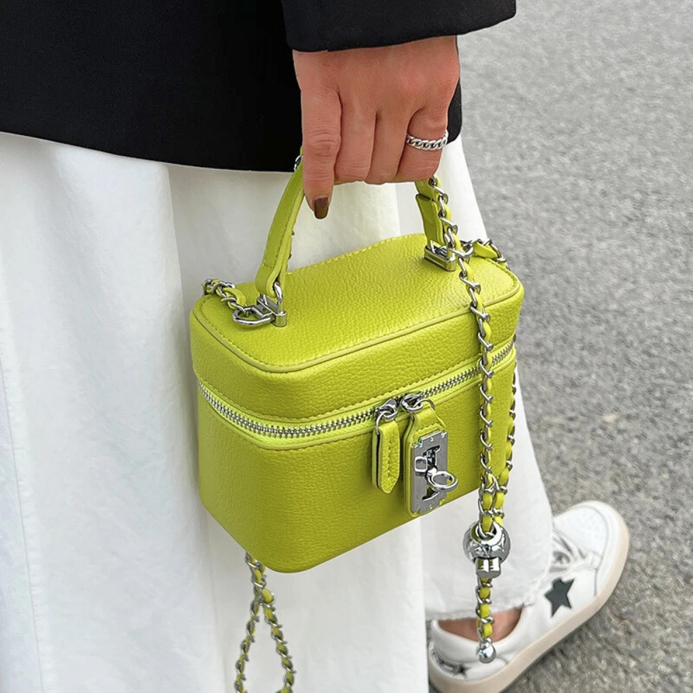 Mini Borsa a Bauletto in Similpelle