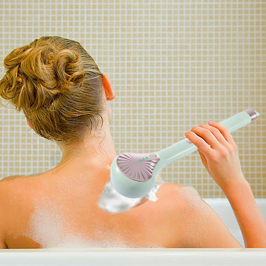 Spazzola Elettrica Esfoliante da Bagno a 5 testine