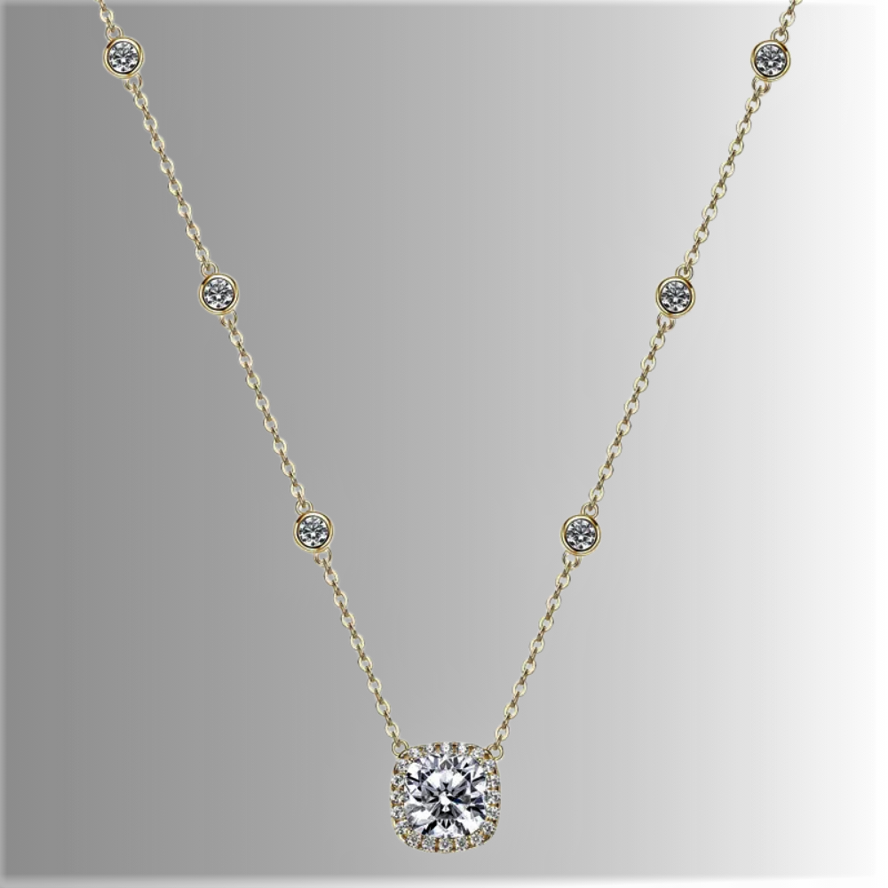 Collana "Costellazione di Luce" – Un Firmamento da Indossare