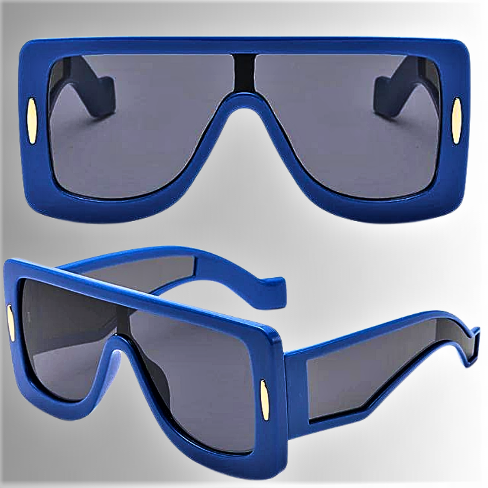Gafas de sol "Avant-Garde" con montura de moda de gran tamaño