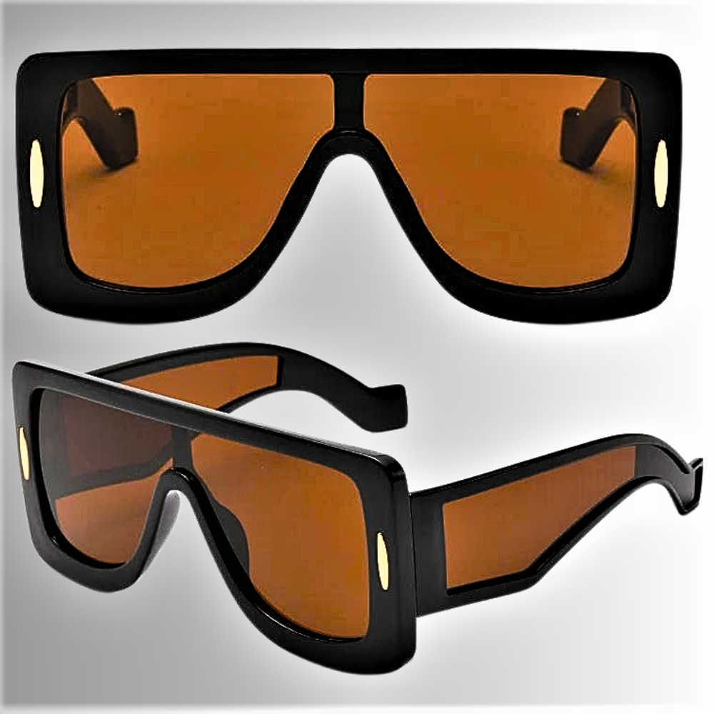 Gafas de sol "Avant-Garde" con montura de moda de gran tamaño