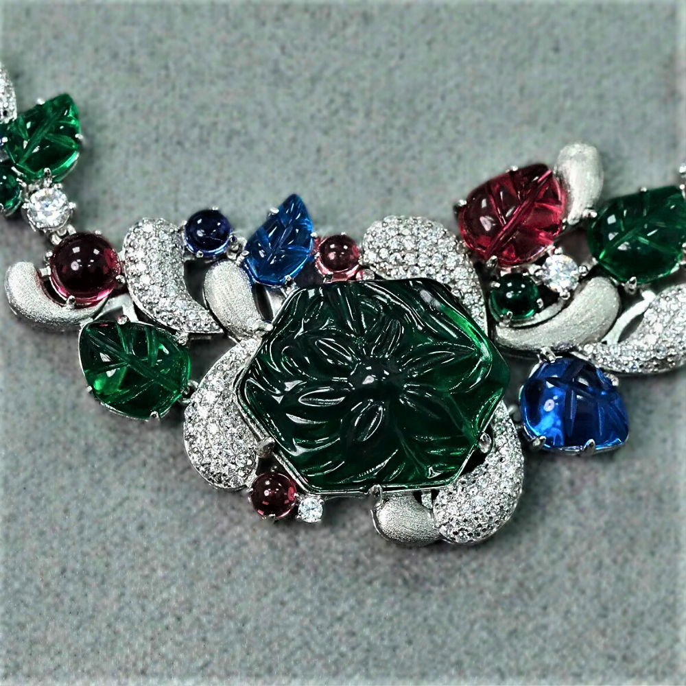 Collana "Tutti Frutti" con Gemme Lab Grown
