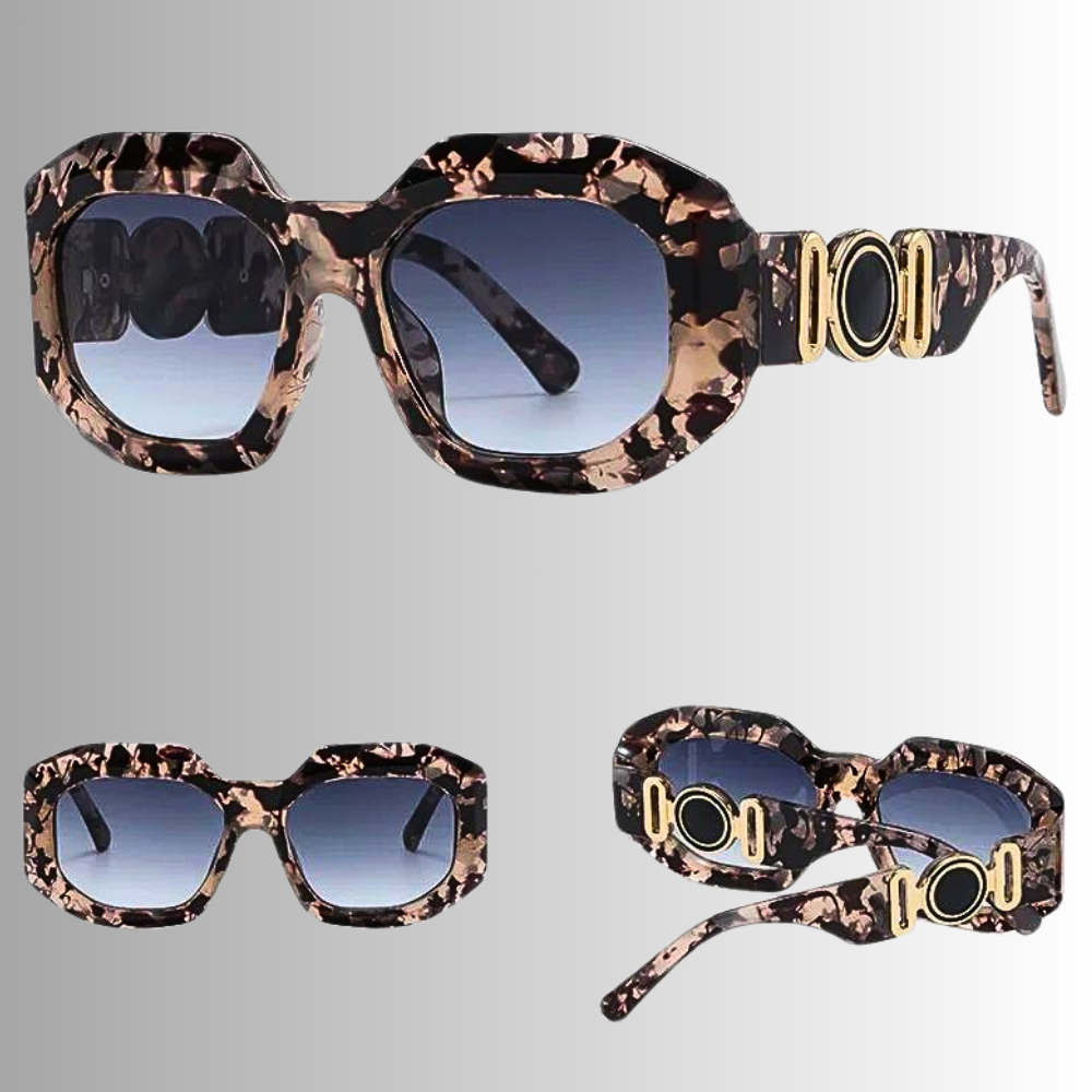 Gafas de sol cuadradas Innovación y color del mundo de la moda