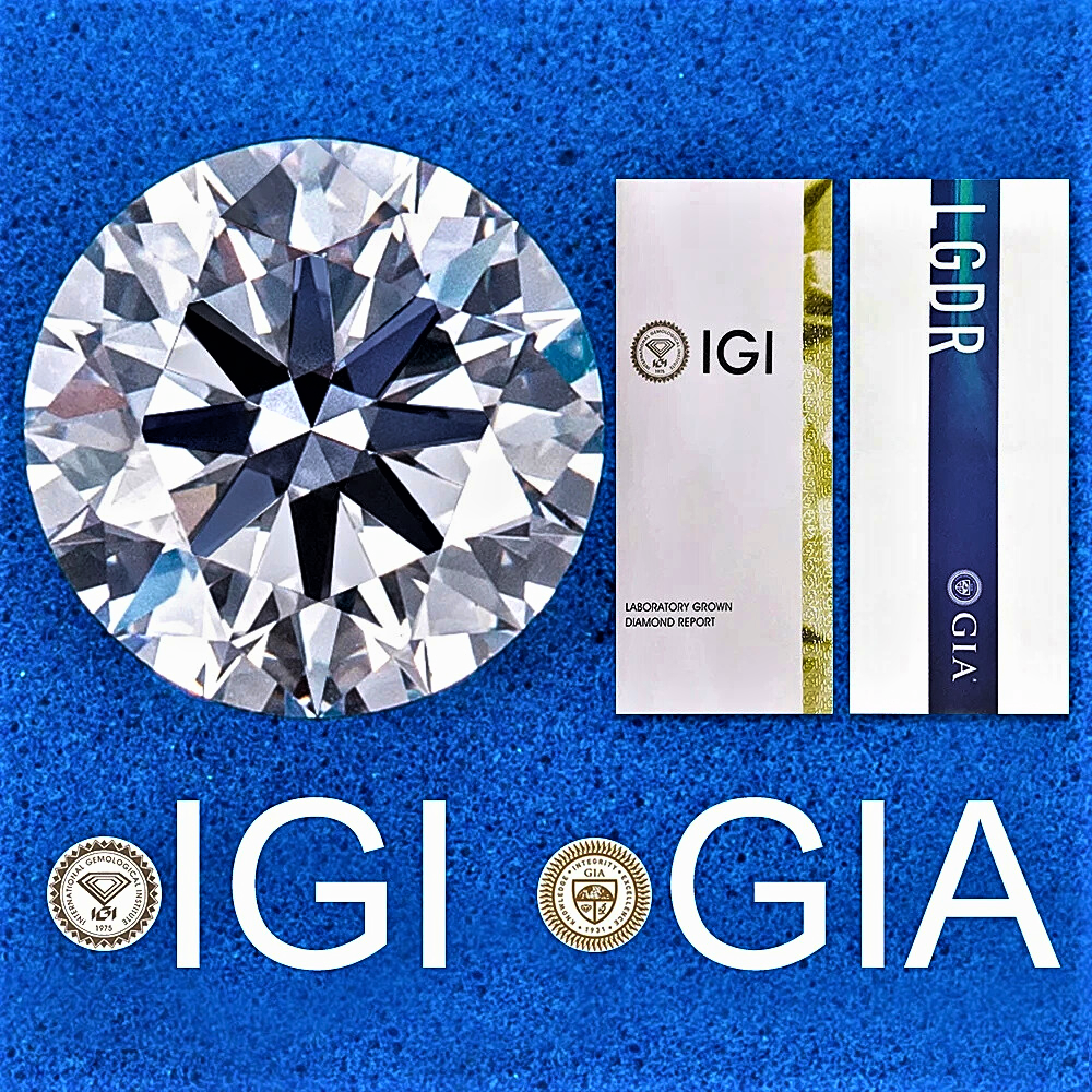 Diamanti Lab Grown Taglio Brillante con Certificato IGI