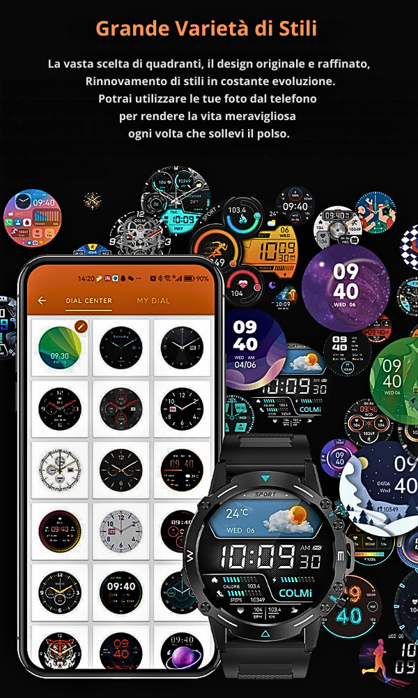 COLMI M42 Smartwatch For an Active and Connected Life in Ultra HD