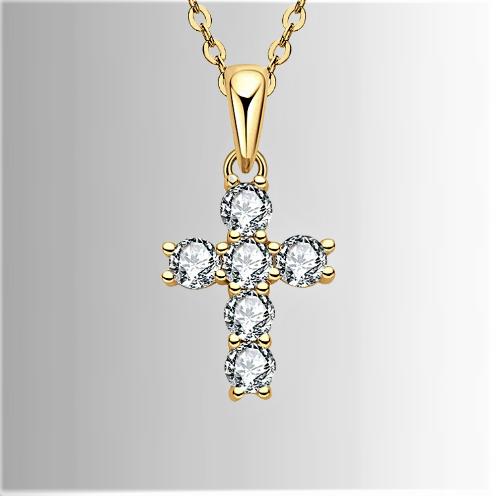 Collana "Croce di Luce" – Simbolo Eterno, Eleganza Contemporanea